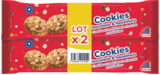 Cookies chocolat et noisettes dans le catalogue Aldi