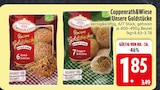 Unsere Goldstücke im Angebot bei EDEKA in Augsburg Unsere Goldstücke Angebote von Coppenrath&Wiese bei EDEKA Augsburg für 1,85 €