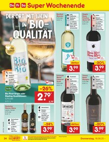 Wein im Netto Marken-Discount Prospekt "Aktuelle Angebote" mit 56 Seiten (Bonn)