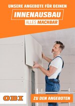 OBI Prospekt für Herford mit 1 Seite OBI Prospekt für Herford: "INNENAUSBAU", 1 Seite, 01.08.2021 - 31.08.2021