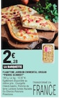 Flam'fine jambon emmental origin - Pierre Schmidt - E.Leclerc à Bastia Flam'fine jambon emmental origin - Pierre Schmidt en promo chez E.Leclerc Bastia à 2,28 €