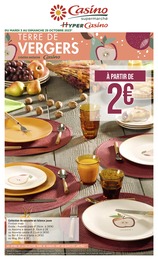 Catalogue Casino Supermarchés avec 9 pages de promos Prospectus Casino Supermarchés, "TERRE DE VERGERS", pages, 03/10/2023 - 29/10/2023
