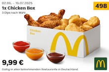 McDonalds Chicken Box im Prospekt McDonalds Chicken Box im Prospekt