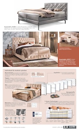 Boxspringbett im Segmüller Prospekt Boxspringbett im Segmüller Prospekt "SENSATIONELLE JAHRHUNDERT ANGEBOTE" auf Seite 23