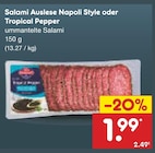 Salami Auslese Napoli Style im Angebot bei Netto Marken-Discount in Cuxhaven Salami Auslese Napoli Style Angebote bei Netto Marken-Discount Cuxhaven für 1,99 €