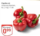 GLOBUS Landau - Paprika rot Angebot im Prospekt Paprika rot bei GLOBUS im Landau Prospekt für 0,99 €