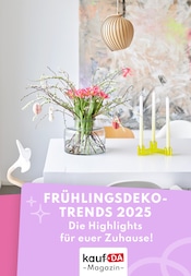 Aktueller kaufDA Magazin Prospekt mit Hase, "Frühlingsdeko", Seite 1