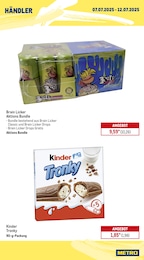 METRO Kinder Schokolade im Prospekt METRO Kinder Schokolade im Prospekt