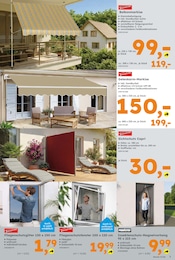 Markise Angebot im aktuellen Globus-Baumarkt Prospekt auf Seite 7