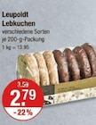 Lebkuchen von Leupoldt im aktuellen V-Markt Prospekt für 2,79 €