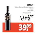 blauer Zweigelt Doppelmagnum bei Getränke Hörl im Wettstetten Prospekt für 39,99 €