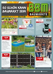 BBM Baumarkt Prospekt "So schön kann Baumarkt sein!" für Parchim, 16 Seiten, 05.08.2024 - 10.08.2024