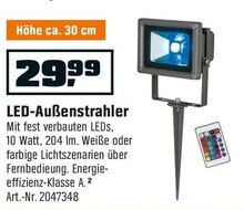 LED-Außenstrahler bei OBI in Eberswalde LED-Außenstrahler im Angebot bei OBI Eberswalde für 29,99 €