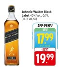 Johnnie Walker Black Label im Angebot bei E center in Albstadt Johnnie Walker Black Label Angebote von Johnnie Walker bei E center Albstadt für 17,99 €