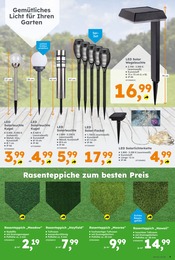 Aktueller Globus-Baumarkt Prospekt mit Solar-LED-Lampen, "Immer eine Idee besser", Seite 9