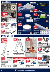 Promos Echelle dans le catalogue "LES BONS PLANS" de Screwfix Echelle en promo dans le catalogue Screwfix à la page 6
