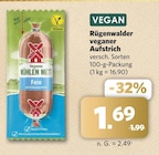 Veganer Aufstrich von Rügenwalder im aktuellen combi Prospekt