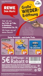 REWE Prospekt mit 36 Seiten