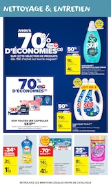 Promos Lessive dans le catalogue "CARREFOUR MARKET" de Carrefour Market Lessive en promo dans le catalogue Carrefour Market à la page 42