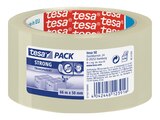 Tesapack Strong - Ruban adhésif d'emballage - 50 mm x 66 m - transparent - Tesa à 4,49 € dans le catalogue Bureau Vallée