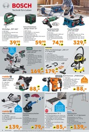 Aktueller Globus-Baumarkt Prospekt mit Bohrmaschine, "Immer eine Idee besser", Seite 6