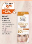 Fluid im Müller Prospekt SUPER UV von AMBRE SOLAIRE im aktuellen Müller Prospekt für 9,95 €