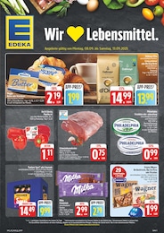 EDEKA Prospekt "Wir lieben Lebensmittel!", 28 Seiten, 08.09.2025 - 08.09.2025 Aktueller EDEKA Prospekt, "Wir lieben Lebensmittel!", mit Angeboten der Woche, gültig von 08.09.2025 bis 08.09.2025
