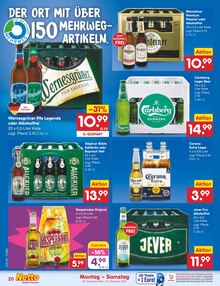 Bier im aktuellen Netto Marken-Discount Prospekt (Dresden) Bier im Netto Marken-Discount Prospekt "Aktuelle Angebote" mit 58 Seiten (Dresden)