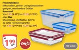 Frischhaltedose Kunststoff im Angebot bei GLOBUS in Leipzig Frischhaltedose Kunststoff Angebote von emsa bei GLOBUS Leipzig für 1,99 €