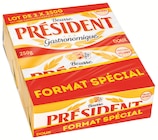 Beurre Gastronomique Plaquette Doux - PRÉSIDENT dans le catalogue Intermarché Hyper