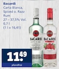 Carta Blanca im Angebot bei Getränkewelt in Wuppertal Carta Blanca Angebote von Bacardi bei Getränkewelt Wuppertal für 11,49 €