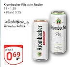 Aktuelle Radler Angebote bei GLOBUS in Leipzig Aktuelles Pils Angebot bei GLOBUS in Leipzig ab 0,69 €