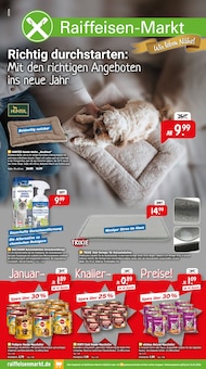 Aktueller Raiffeisenmarkt Prospekt (Hörstel, 8 Seiten zum blättern Raiffeisenmarkt Prospekt Richtig durchstarten: Mit den richtigen Angeboten ins neue Jahr. mit 8 Seiten