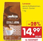 Crema e Aroma ganze Kaffeebohnen bei Netto Marken-Discount im Prospekt "" für 14,99 €