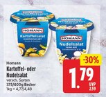 Kartoffelsalat von Homann im aktuellen EDEKA Prospekt