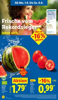 Tomaten im aktuellen Lidl Prospekt (Nürnberg) Tomaten im Lidl Prospekt "LIDL LOHNT SICH" mit 71 Seiten (Nürnberg)