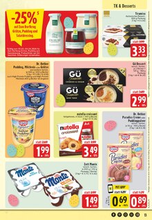 Nutella im EDEKA Prospekt "Aktuelle Angebote" mit 28 Seiten (Hürth)