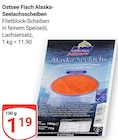 Alaska-Seelachsscheiben Angebote von Ostsee Fisch bei GLOBUS Saarbrücken für 1,19 €