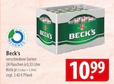 Beck's Angebote bei famila Nordost Kiel für 10,99 €