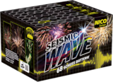 BATTERIE-FEUERWERK ''SEISMIC WAVE'' bei BBM Baumarkt im Syke Prospekt für 34,99 €