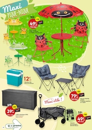 Offre Table Camping dans le catalogue Maxi Bazar du moment à la page 23