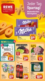 REWE Supermarkt Prospekt der aktuellen Woche mit 24 Seiten, gültig von 17.08.2026 bis 22.08.2026, in Gundelfingen und Umgebung Aktueller REWE Supermarkt Prospekt in Gundelfingen und Umgebung, "Dein Markt" mit 24 Seiten, 17.08.2026 - 22.08.2026