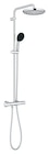Castorama Les Clayes-sous-Bois - Promo Colonne de douche thermostatique, chromé, Vitaliostart System 250 Grohe Promo Colonne de douche thermostatique, chromé, Vitaliostart System 250 Grohe à 299,90 € dans le catalogue Castorama à Les Clayes-sous-Bois