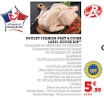 Poulet fermier pret a cuire dans le catalogue Super U