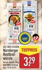 Nürnberger Rostbratwürste von Gut Drei Eichen im aktuellen ALDI Nord Prospekt