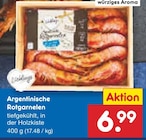 Argentinische Rotgarnelen im Netto Marken-Discount Prospekt Argentinische Rotgarnelen im aktuellen Netto Marken-Discount Prospekt für 6,99 €