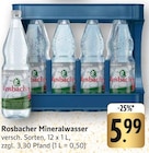 Mineralwasser Angebote von Rosbacher bei EDEKA Mainz für 5,99 €