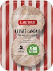 Le Pâté Landais au Foie de Canard (20%) - LARTIGUE & FILS en promo chez Intermarché Hyper Le Pâté Landais au Foie de Canard (20%) - LARTIGUE & FILS dans le catalogue Intermarché Hyper