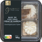 4 Verrines Bloc de Foie Gras et Crème de Marron - Gourmet Finest Cuisine dans le catalogue Aldi