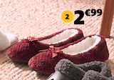Chausson - Gifi à Saint-Étienne Chausson en promo chez Gifi Saint-Étienne à 2,99 €